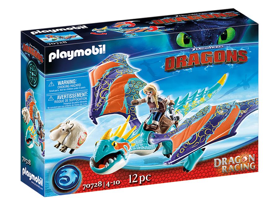 PLAYMOBIL DRAGONS RACING: ASTRID E TEMPESTOSA 70728 PLAYMOBIL DRAGONS RACING: ASTRID E TEMPESTOSA 70728