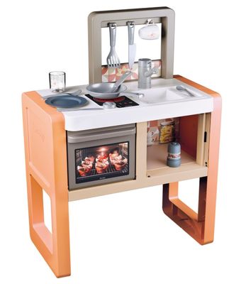 Smoby - Cucina Vaniglia - con forno, piano cottura, lavello e 11 accessori - Prodotto in Francia Smoby - Cucina Vaniglia - con forno, piano cottura, lavello e 11 accessori - Prodotto in Francia
