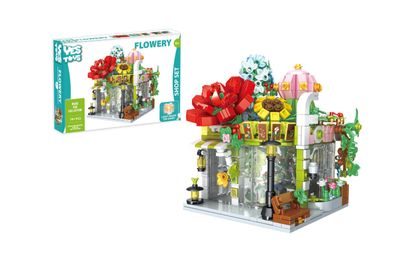 Yes Toys Flowery Negozio di Fiori con luci 741pz Set Di Costruzione
