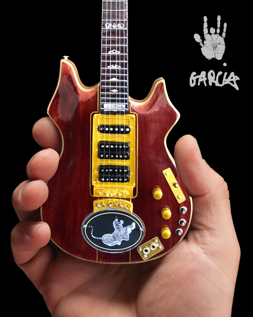 Jerry Garcia Tiger Tribute Mini Guitar