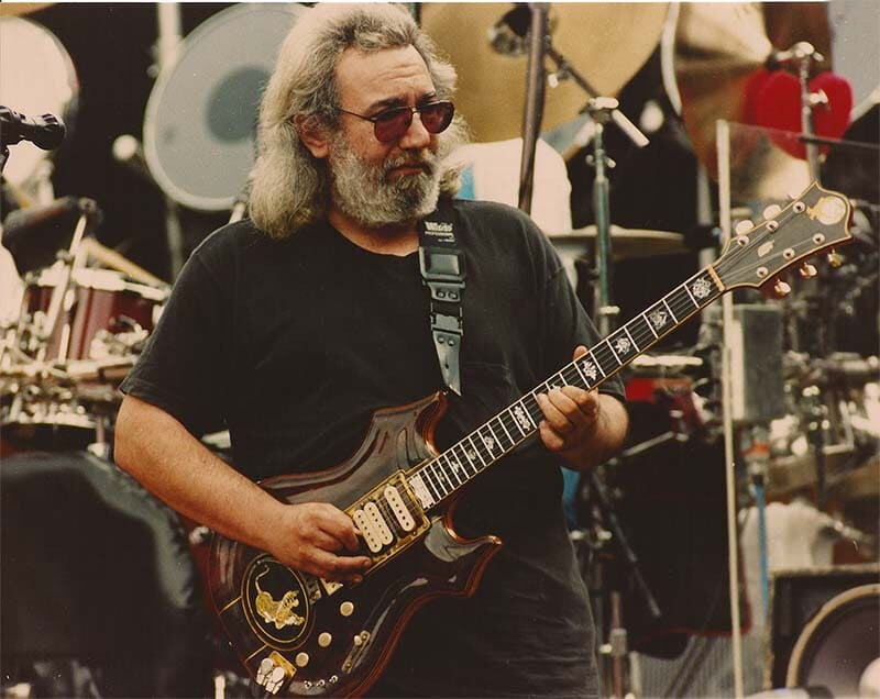 Jerry Garcia Tiger Tribute Mini Guitar