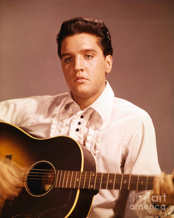 Elvis Presley Tribute Acoustic Mini Guitar
