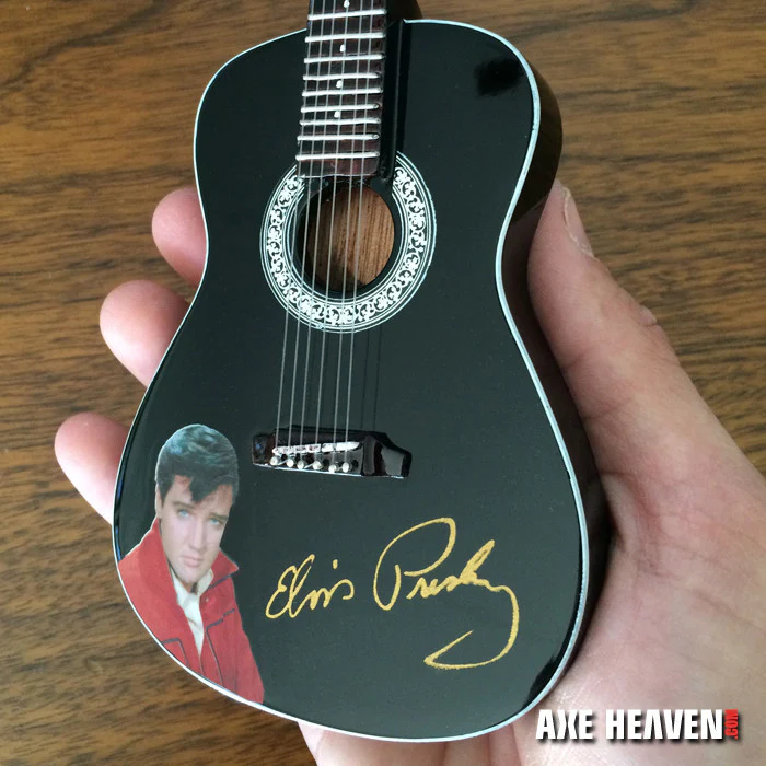 Elvis Presley Tribute Acoustic Mini Guitar