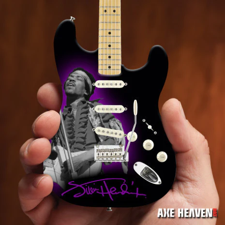 Jimmy Hendrix Tribute Mini Guitar