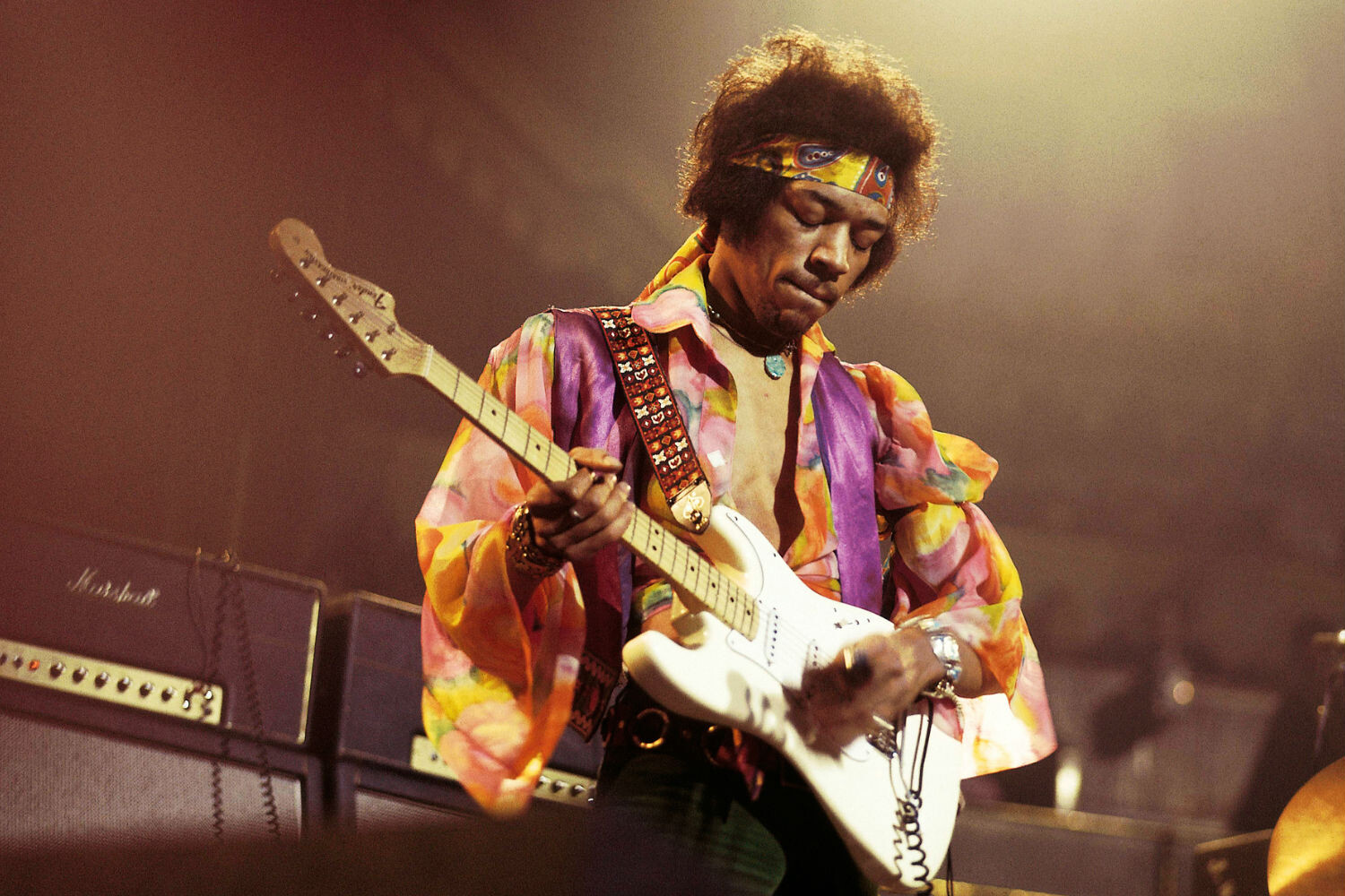 Jimmy Hendrix Tribute Mini Guitar