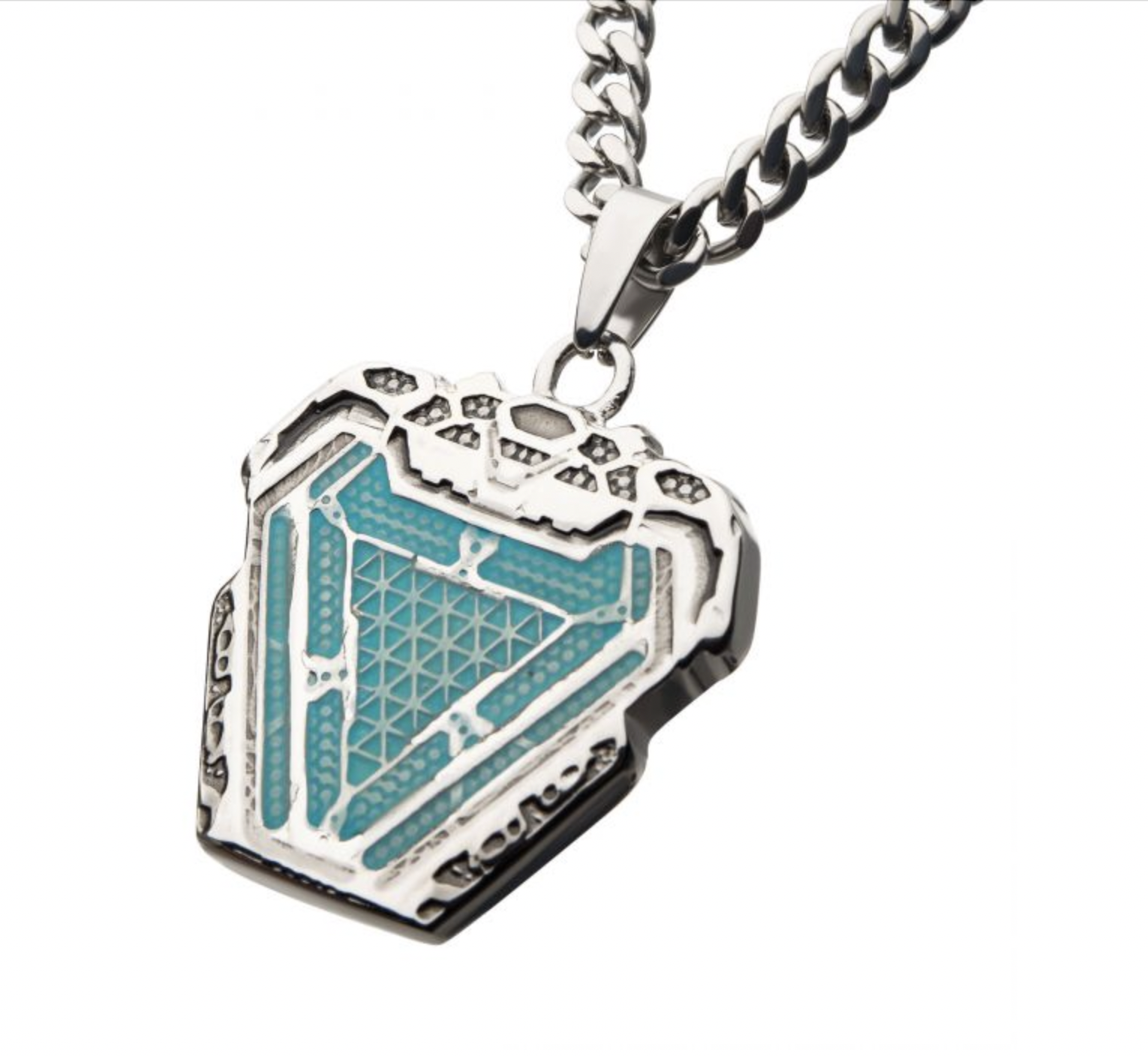 Iron Man Reactive Heart Necklace