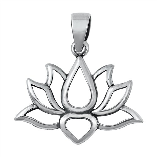 Tiana Lotus Necklace