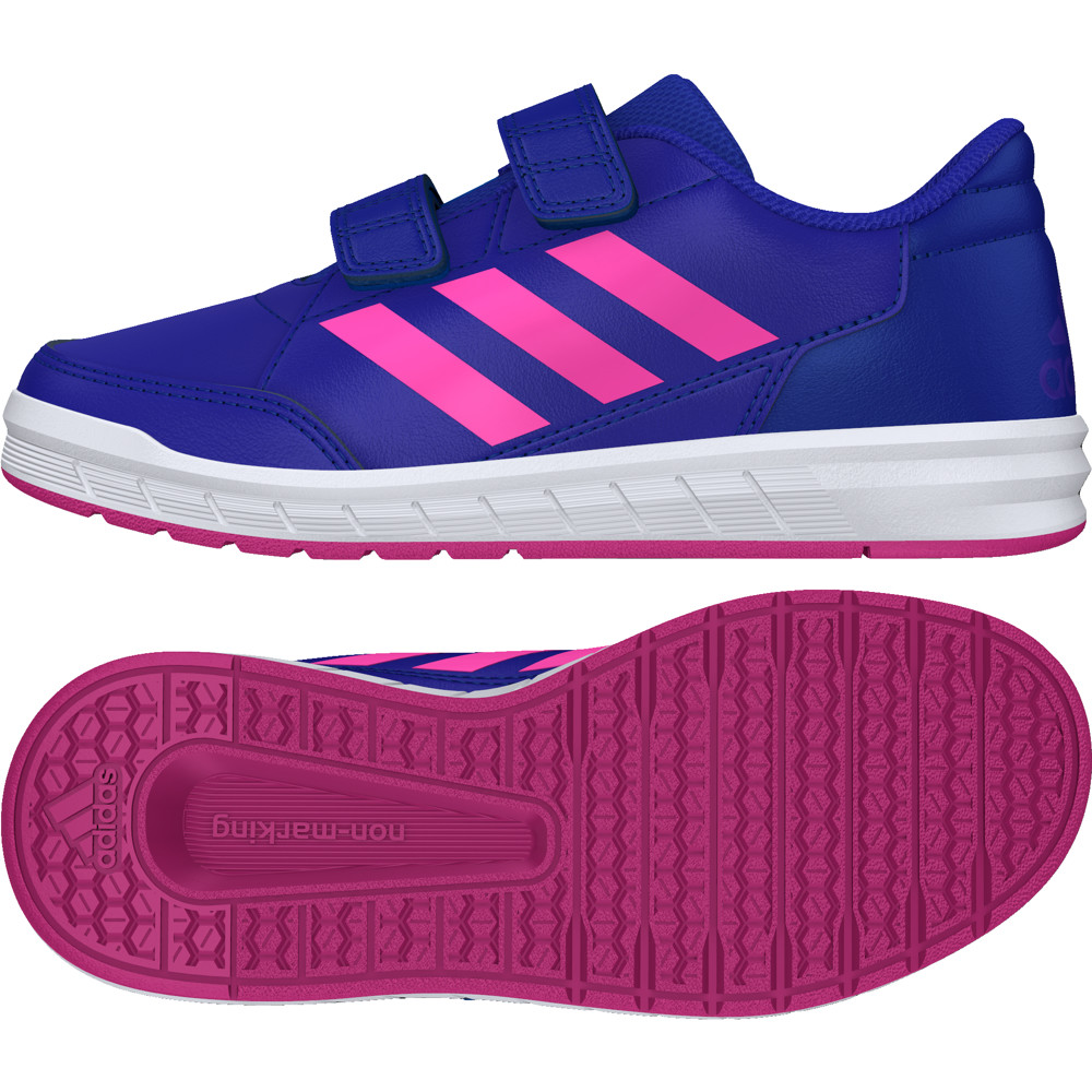 adidas ALTA Sport, Größe: 37 1/3, Farbe: Active Blue / Semi Solar Pink / Ftwr White