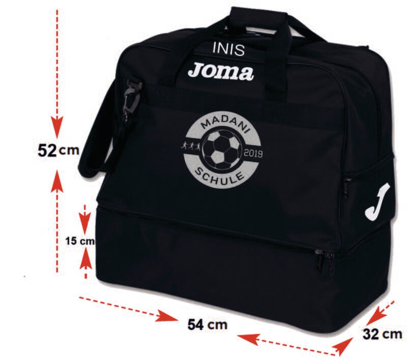 Joma Sporttasche Training  Fussballschule inkl. Logo