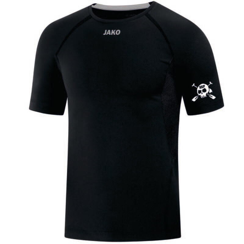 KKP T-Shirt Compression 2.0 schwarz inkl. Ärmeldruck