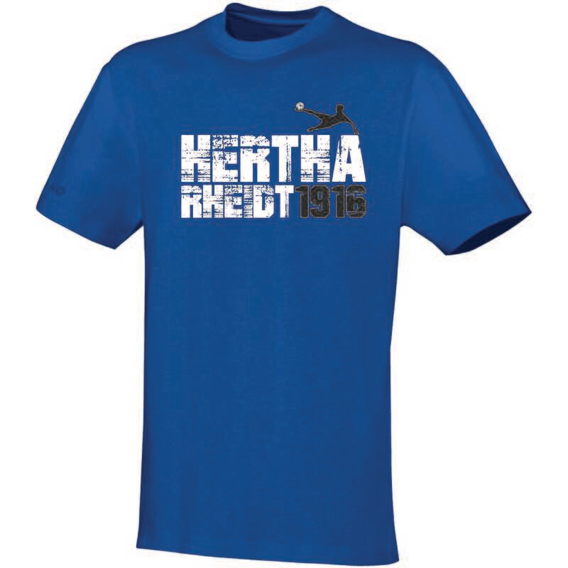 Hertha Freizeit T-Shirt inkl.Druck vorne