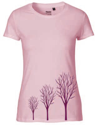 AP-Neutral Baumwoll Damen TEE inkl. Print