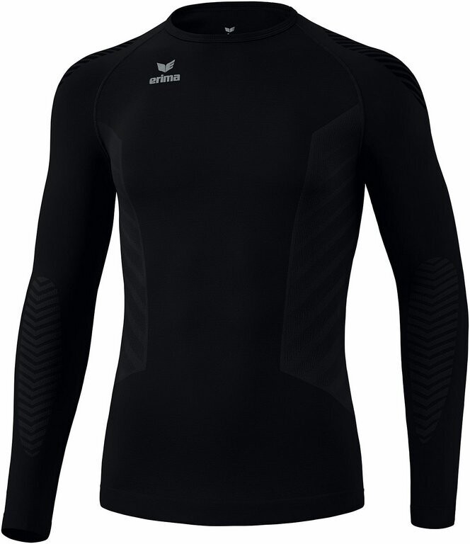 Erima UNISEX ATHLETIC LONGSLEEVE, Größe: 3XS (116), Farbe: schwarz
