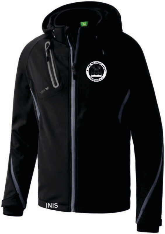 Erima SOFTSHELLJACKE FUNCTION inkl. FCN Logo
