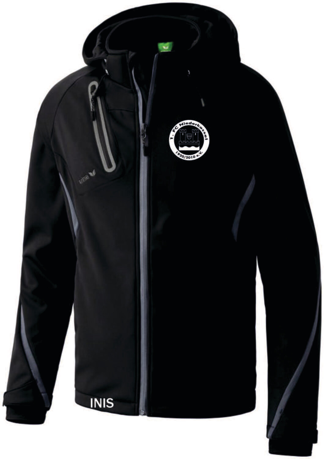 Erima SOFTSHELLJACKE FUNCTION inkl. FCN Logo, Größe: 128
