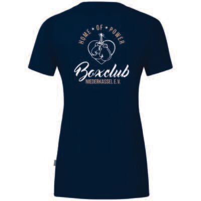 Boxclub T-Shirt Damen inkl. Vereinslogo vorne und hinten
