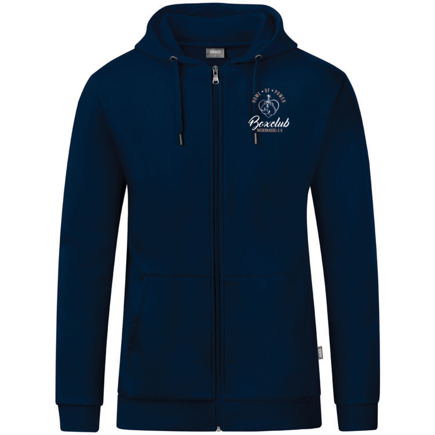 Sweatjacke Boxclub inkl. Logo vorne