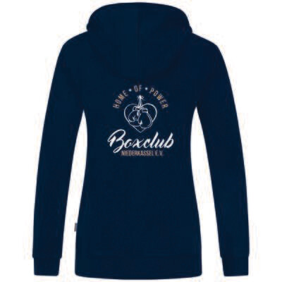Sweatjacke Boxclub Damen inkl. Logo vorne