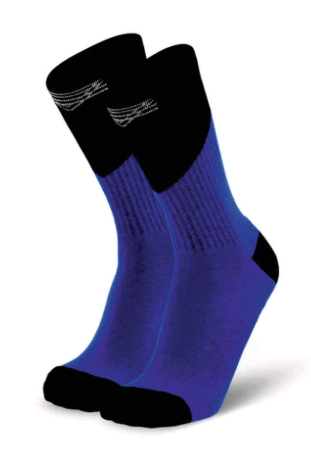Splends Tennissocke Flat Serve Blue