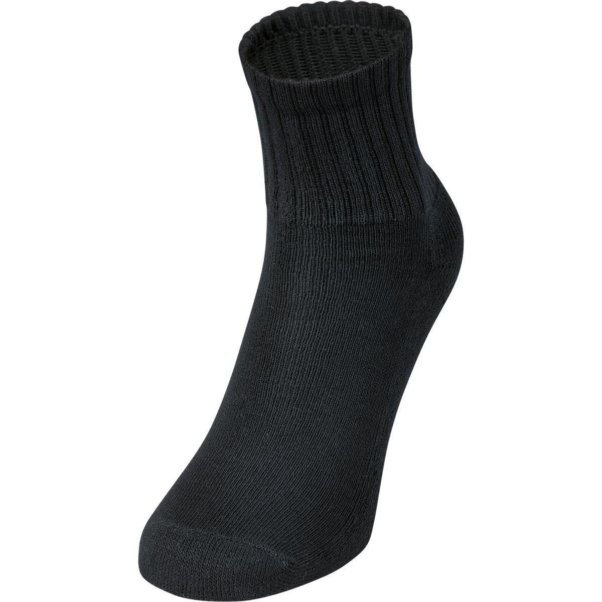 JAKO Sportsocken kurz 3er Pack, Größe: 35-38, Farbe: schwarz