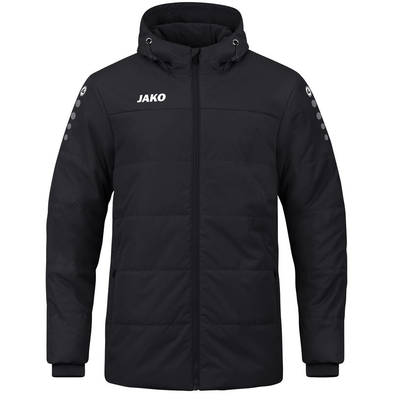 JAKO Coachjacke Team mit Kapuze Senior
