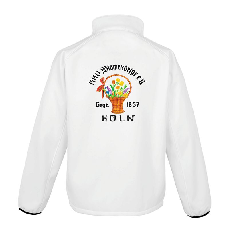KKG Softshell Jacke inkl Druck vorne und hinten