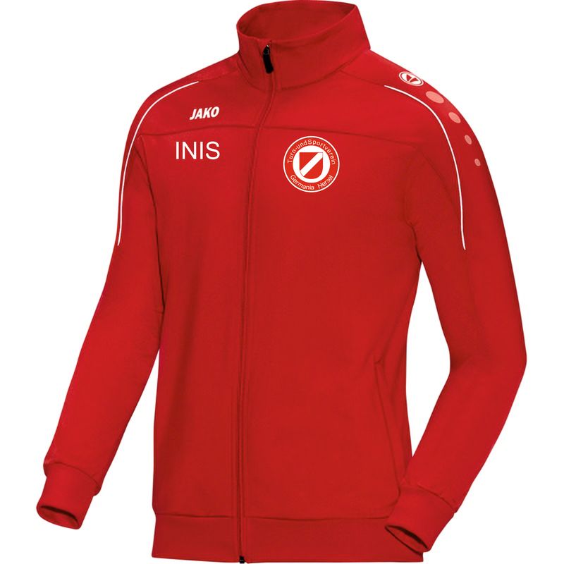 Jako Trainingsjacke Classico mit Germania Logo und Vereinsname