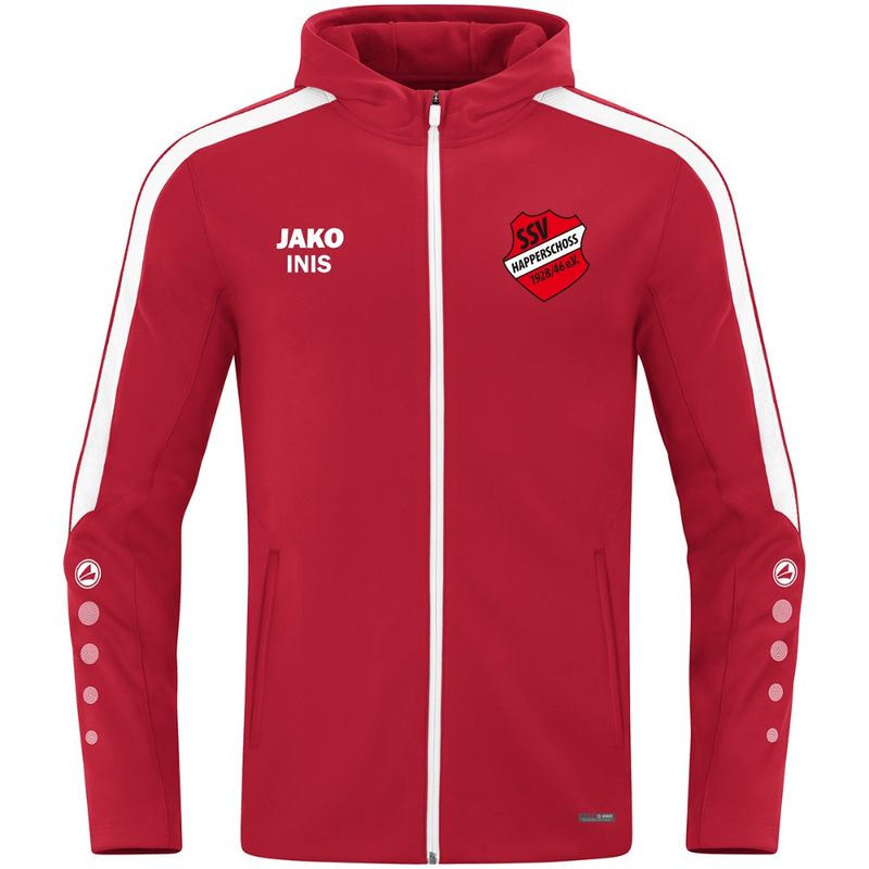 JAKO Kapuzenjacke Power inkl. Vereinslogo und Vereinsname