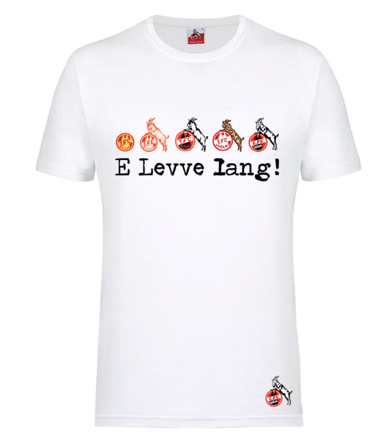 T-Shirt "Vereinsstr." weiß