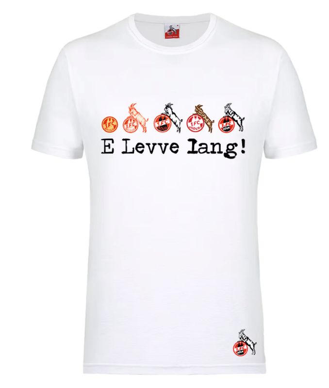 T-Shirt "Vereinsstr." weiß