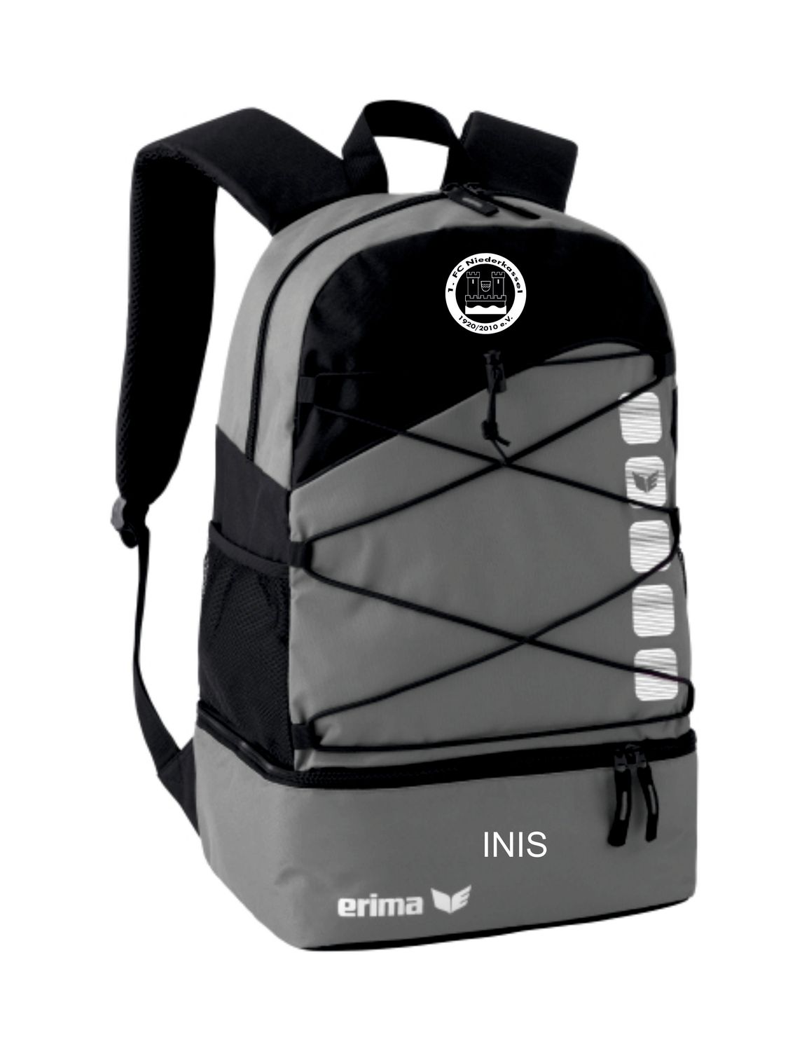 Club 5 Multifunktionsrucksack mit Bodenfach inkl. FCN Logo