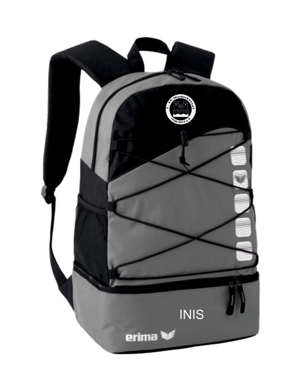 Club 5 Multifunktionsrucksack mit Bodenfach inkl. FCN Logo