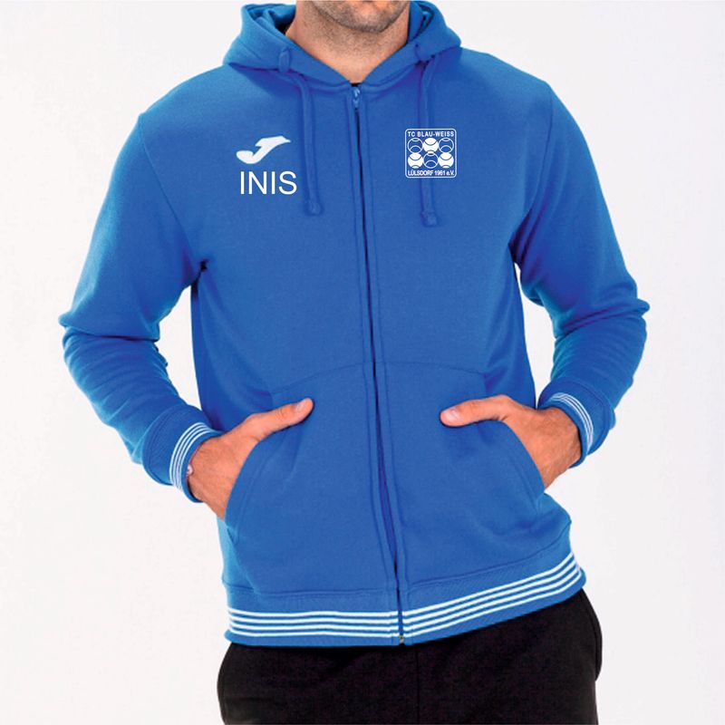 KAPUZENJACKE MANN CAMPUS III Royal inkl. Vereinslogo