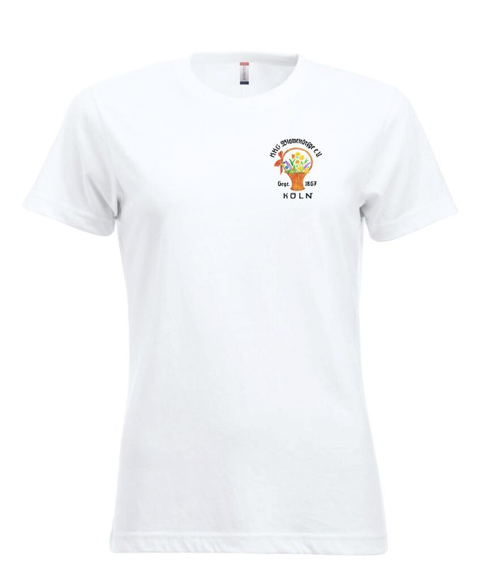 Blomekörfge Damen T-Shirt inkl. Druck vorne und hinten