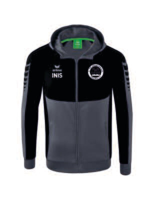 Erima SIX WINGS TRAININGSJACKE MIT KAPUZE inkl. FCN Logo
