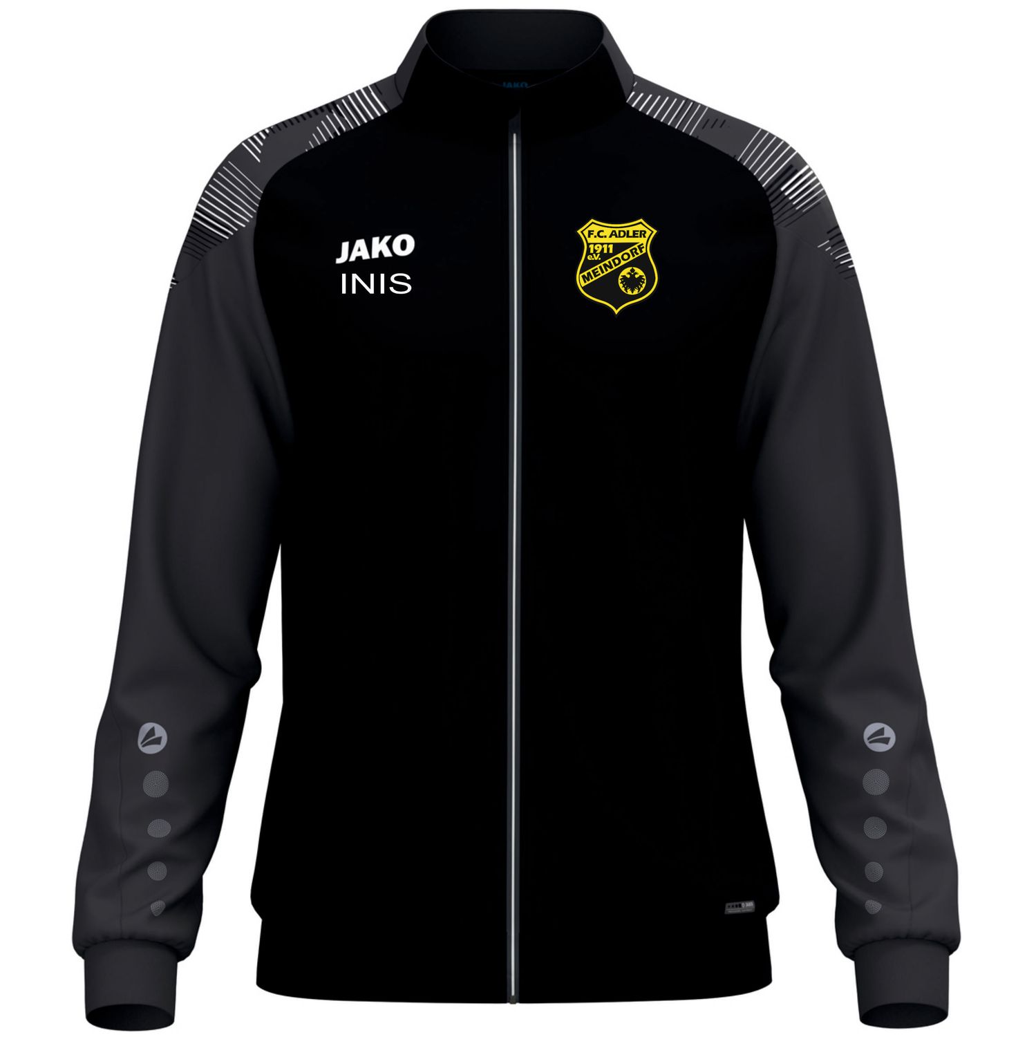 Jako Polyesterjacke Sonic mit Vereinslogo