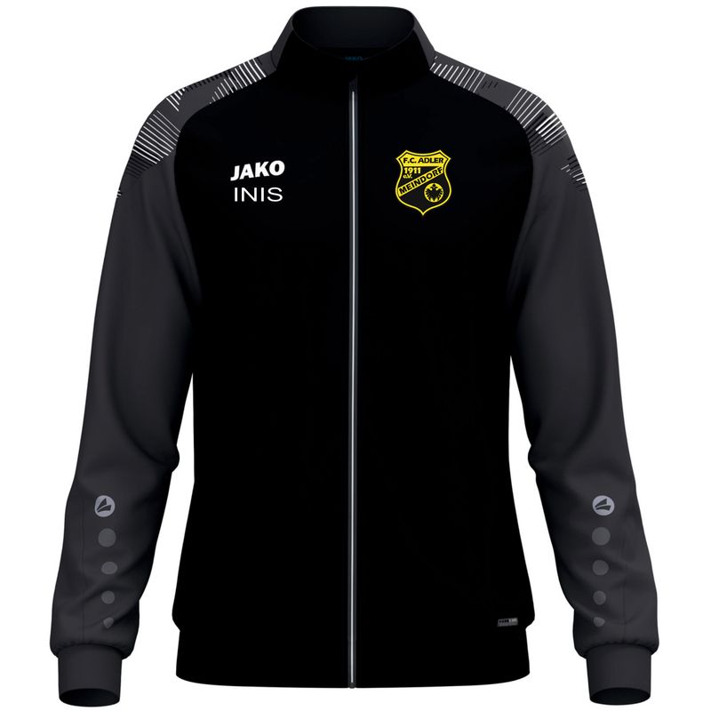 Jako Polyesterjacke Sonic mit Vereinslogo