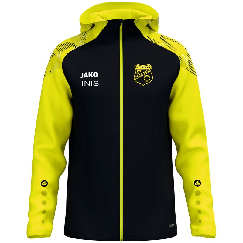 Jako Kapuzenjacke Sonic inkl. Vereinslogo