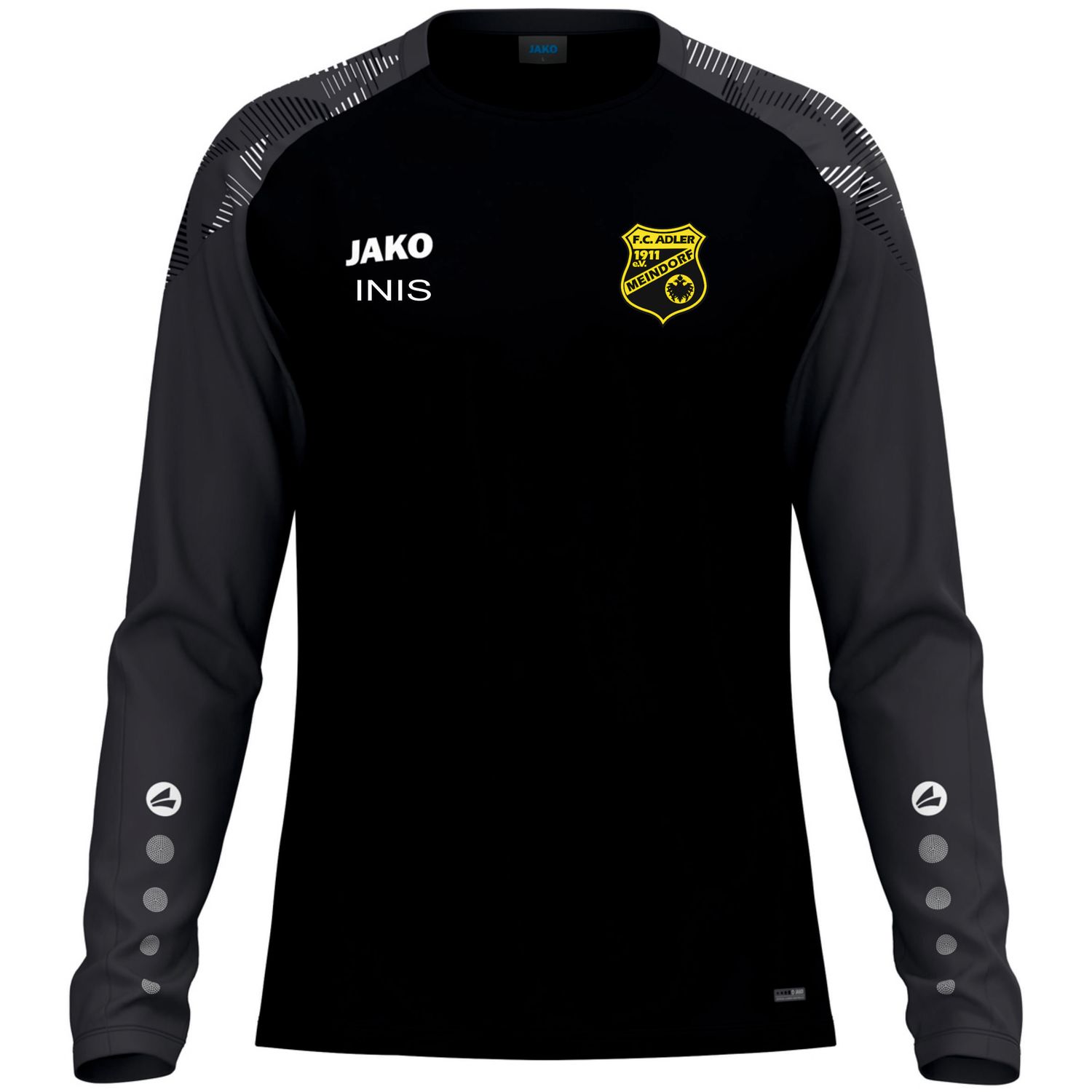 Longsleeve Sonic inkl. Vereinslogo