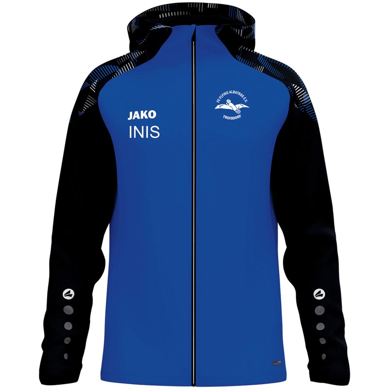 Jako Kapuzenjacke Sonic inkl. Vereinslogo