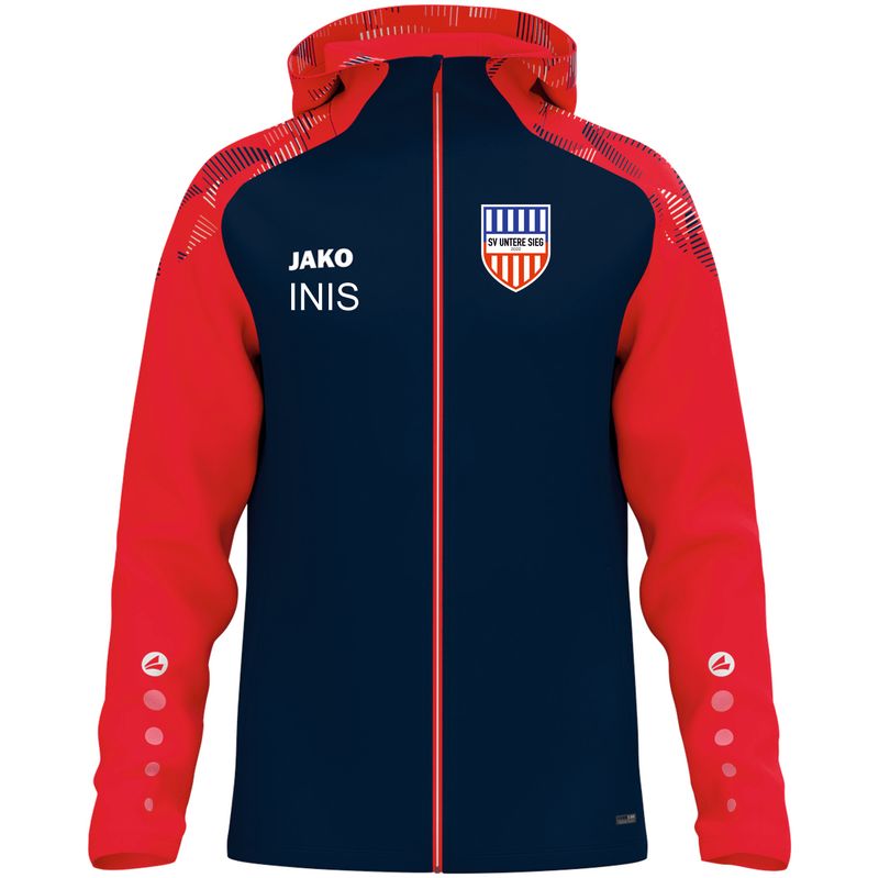 Jako Kapuzenjacke Sonic inkl. Vereinslogo