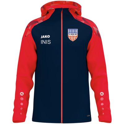 Jako Kapuzenjacke Sonic inkl. Vereinslogo