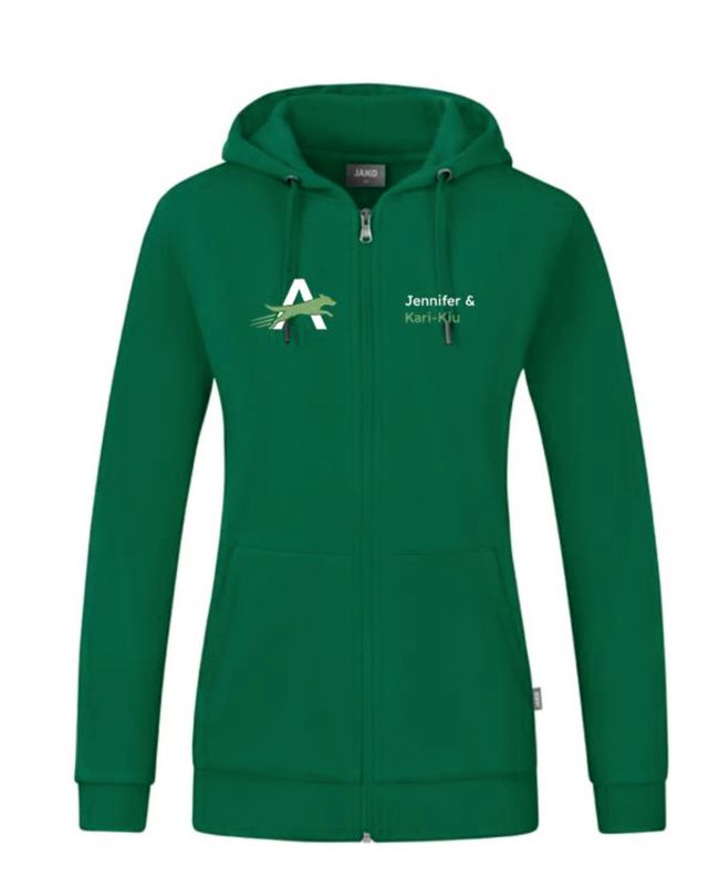 Agility Kapuzenjacke  Herren inkl. Druck vorne und hinten