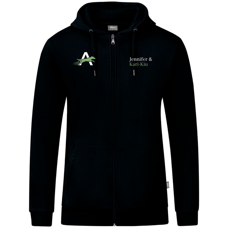 Agility Kapuzenjacke  Herren inkl. Druck vorne und hinten