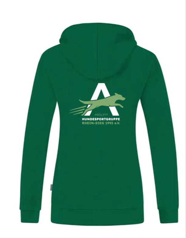 Agility Kapuzenjacke Damen inkl. Druck vorne und hinten