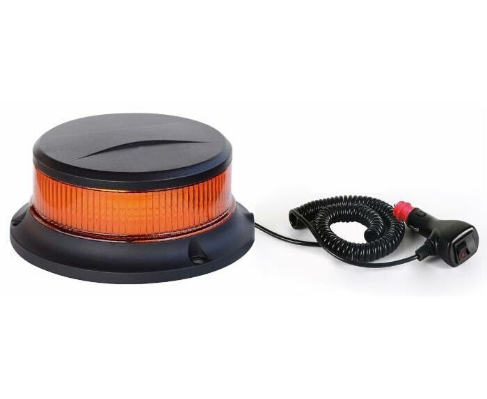 Lampeggiante a led con base magnetica