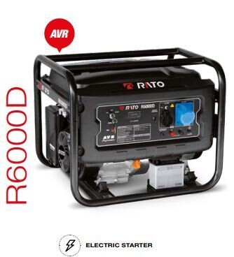 Generatore Rato R6000 D 6 KW