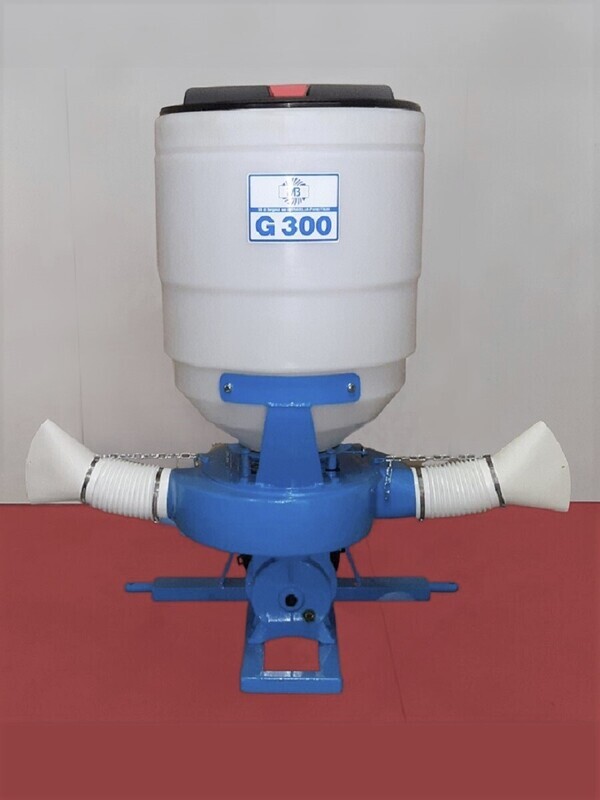 BERGONZI IMPOLVERATORE MOD. G 300 CON TESTATA A 2 USCETA LATERALE