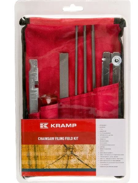 Kit di affilatura portatile per catene da motosega