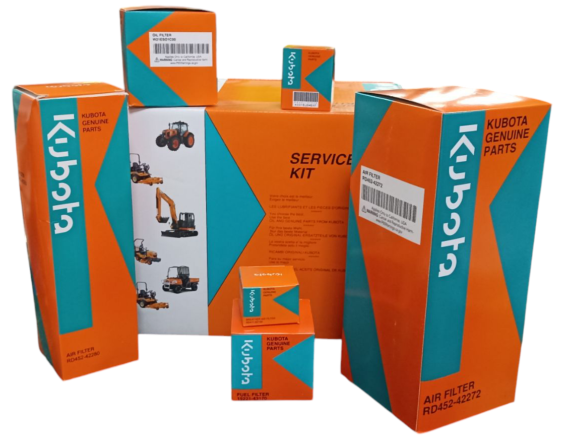Kit Service Kubota 500h per U48-4  U55-4  KX057-4